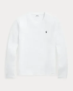 Schlafshirt aus Baumwolljersey White