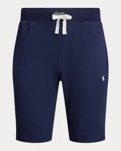 Schlafshorts aus Baumwolle Blue