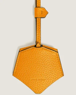 Schlüsselanhänger aus Grain Leder - Safranorange - Leder - MB221833 - Schlüsselringe & Schlüsseletuis
