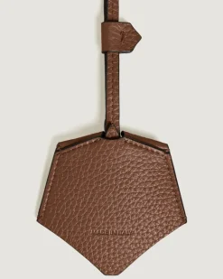 Schlüsselanhänger aus Grain Leder - Rehbraun - Leder - MB221835 - Schlüsselringe & Schlüsseletuis