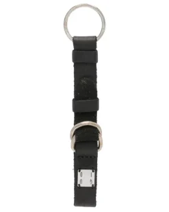 Schlüsselanhänger aus Leder - Schwarz