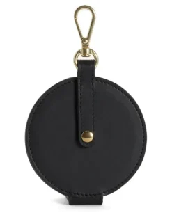 Schlüsselanhänger aus Leder - Schwarz