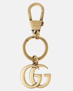 Schlüsselanhänger Double G Gold