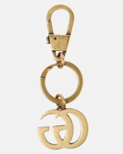Schlüsselanhänger Double G Gold