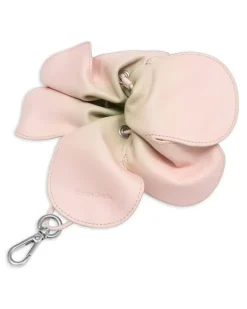 Schlüsselanhänger mit Blumenmotiv - Rosa