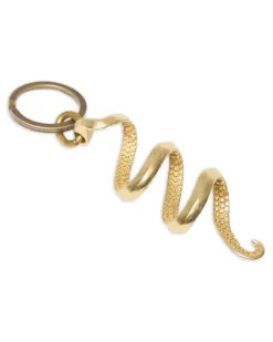 Schlüsselanhänger mit Leuchtenhalter - Gold
