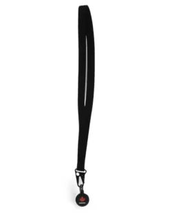 Schlüsselanhänger mit Logo - Schwarz
