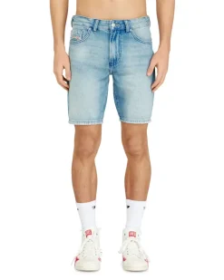 Schmale Jeansshorts aus Bio-Baumwolle - Denim Kurze Hose - Herren - Blau