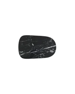 Schneidebrett Pebble - Schwarz - Marmor, poliert - Designer Simon Legald