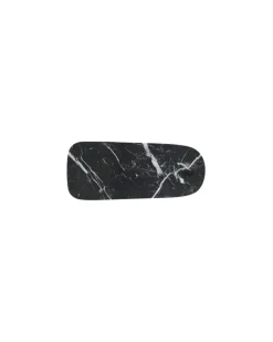 Schneidebrett Pebble - Schwarz - Marmor, poliert - Designer Simon Legald