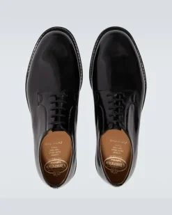 Schnürschuhe Shannon 2.0 aus Lackleder Schwarz
