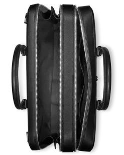 Schreibmappe Groß aus Sartorial Leder - Schwarz - Leder - MB130270 - Dokumententaschen