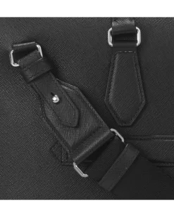 Schreibmappe Groß aus Sartorial Leder - Schwarz - Leder - MB130270 - Dokumententaschen