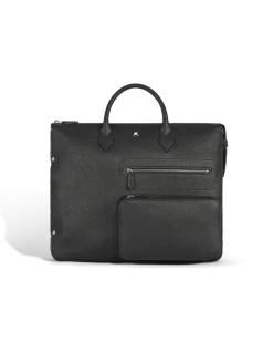 Schreibmappe Montblanc Companion Groß - Schwarz - Leder - MB220192 - Tragetaschen