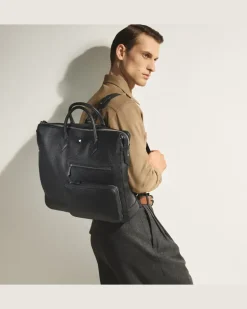 Schreibmappe Montblanc Companion Groß - Schwarz - Leder - MB220192 - Tragetaschen