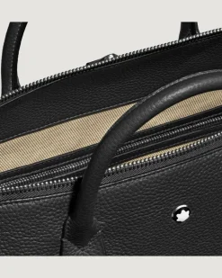Schreibmappe Montblanc Companion Groß - Schwarz - Leder - MB220192 - Tragetaschen