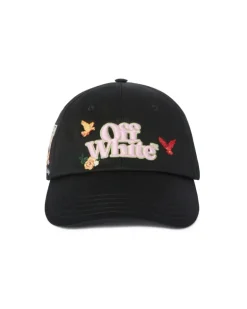 Schwarze Varsity Baseballcap