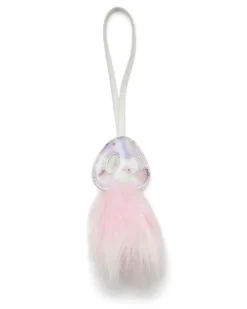 Schweinenasen-Taschenanhänger mit flauschigem Detail - Charms und Schlüsselanhänger - Damen - Rosa