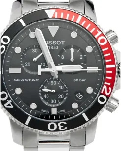 Seastar 1000 Chronograph 45,5mm - Schwarz