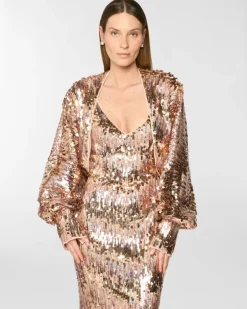 Sequin bolero Silver