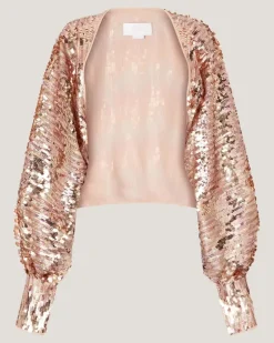 Sequin bolero Silver
