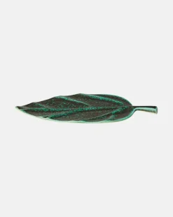 Servierplatte Cenote Leaf Medium GrüN