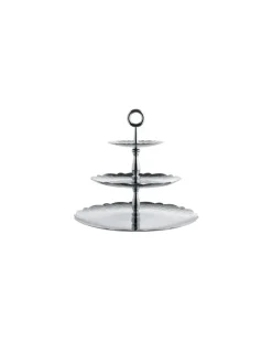 Servierplatte Dressed for X-mas - Metall - polierter rostfreier Stahl - Designer Marcel Wanders