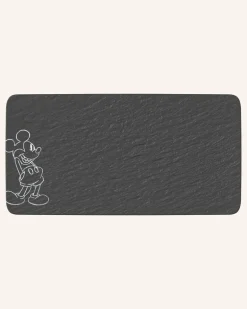 Servierplatte Manufacture Rock - Mickey Mouse schwarz