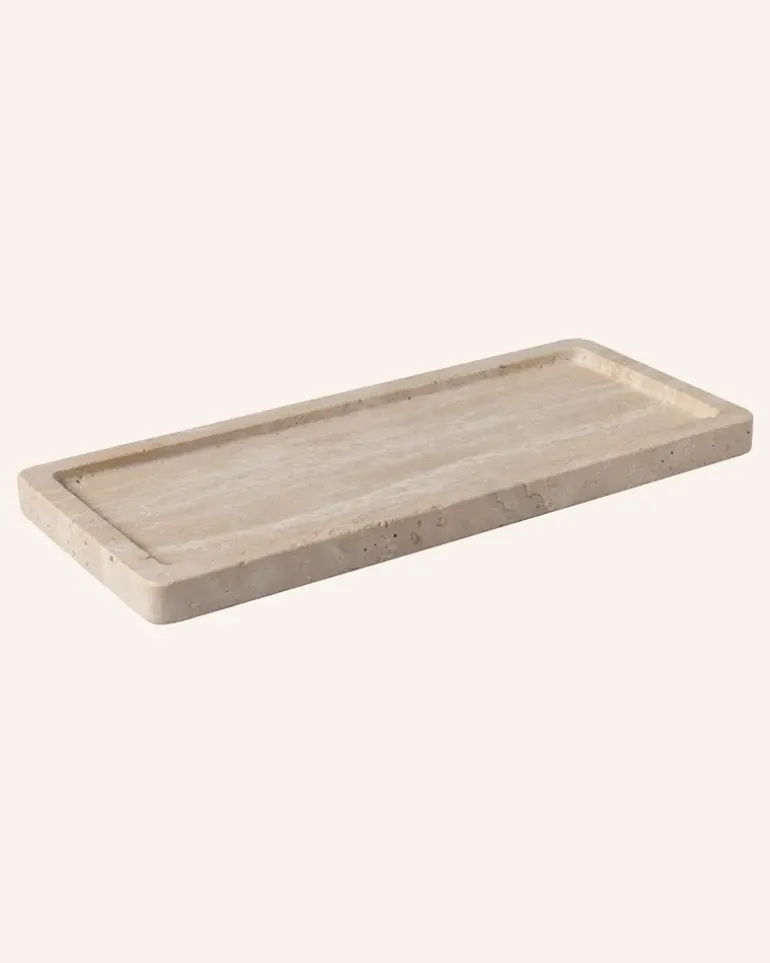 Servierplatte Manufacture Travertine beige