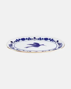 Servierplatte Wildbird Blu Blau
