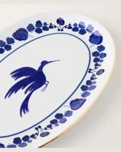 Servierplatte Wildbird Blu Blau