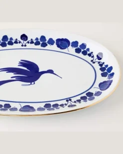 Servierplatte Wildbird Blu Blau