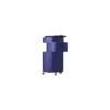Servierwagen Barboy - Blau - mitteldichte bemalte Holzfaserplatte - Designer Verner Panton