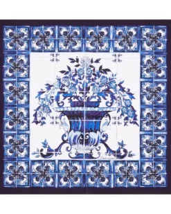 Servietten aus Leinen (2er-Set) - Blau