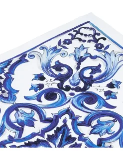 Servietten aus Leinen (2er-Set) - Blau