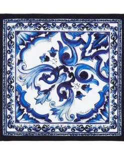 Servietten aus Leinen (2er-Set) - Blau