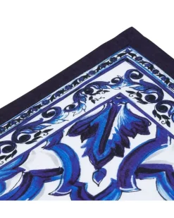 Servietten aus Leinen (2er-Set) - Blau