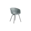 Sessel About a chair - Blau - Recyceltes Polypropylen - Designer Hee Welling