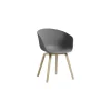 Sessel About a chair - Grau - Recyceltes Polypropylen - Designer Hee Welling