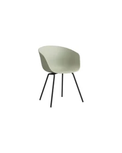 Sessel About a chair - Grün - Recyceltes Polypropylen - Designer Hee Welling