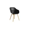 Sessel About a chair - Schwarz - Recyceltes Polypropylen - Designer Hee Welling