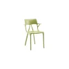 Sessel A. I - Grün - Recyceltes thermoplast. Technopolymer - Designer Philippe Starck