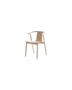 Sessel Bac - Holz natur - Esche massiv - Designer Jasper Morrison