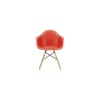 Sessel Eames Plastic - Rot - Massivahorn - Designer Charles & Ray Eames