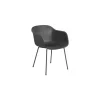 Sessel Fiber - Schwarz - Recycelter Kunststoff - Designer Iskos-Berlin