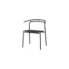 Sessel Novo - Schwarz - Pulverbeschichtetes Aluminium - Designer Rasmus Falkenberg