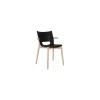 Sessel Poêle Collection - Schwarz - Buchenfurnier - Designer Philippe Starck