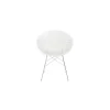 Sessel Smatrik - Transparent - verchromter Stahl - Designer Tokujin Yoshioka