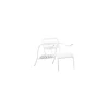 Sessel Thinking Man's Chair - Weiß - lackiertes Metall - Designer Jasper Morrison