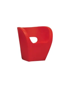 Sessel Victoria and Albert - Rot - Polyäthylen - Designer Ron Arad